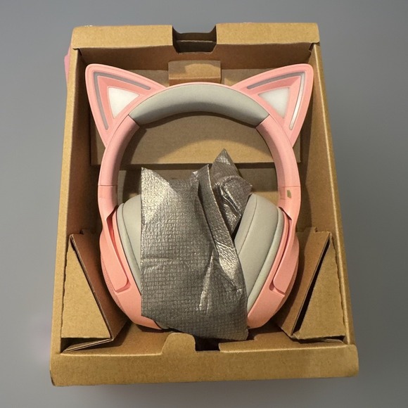 Razer Kraken Kitty V2 RGB USB Gaming Headset 7.1 Surround Sound PC PS5 Streamer - Picture 7 of 9